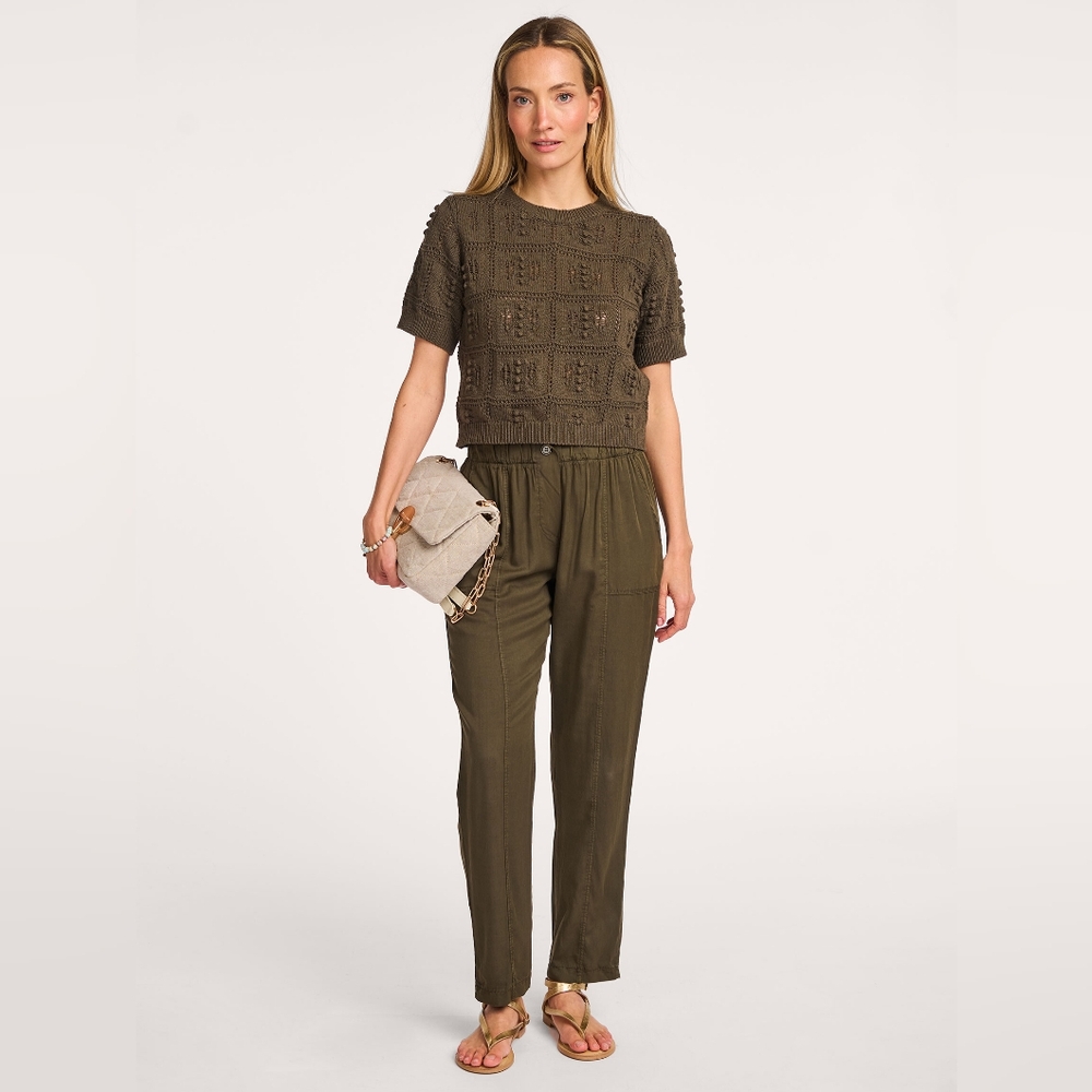 LA FEE MARABOUTEE Straight-leg Pants for Women - 100% Lyocell
